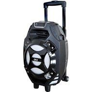 Qfx Pbx-61081bt-sil Portable Tailgate Speaker With Fm Radio, Usb/sd, And Bluetooth Music Streaming