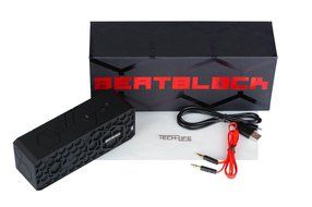 Tech-Life BeatBlock - Wireless Bluetooth Speaker: Rechargeable, Ultra-Durable and Splashproof (Bombproof Rubber... N4