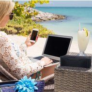 Solarphy 20W Bluetooth Speaker Waterproof Wireless Blueooth 4.2 Super Bass 2*2600mAh Big Power Battery Support... N6