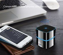 EC Technology Portable Bluetooth Speaker Super-Sized 5W Driver Rechargeable with Enhanced Bass,Built-in Microphone... N8