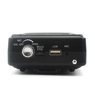 NEWGOOD Portable Mini Voice amplifier Speaker Microphone Megaphone Booster Loudspeaker MP3 player SD TF Card USB... N13