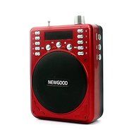NEWGOOD Portable Mini Voice amplifier Speaker Microphone Megaphone Booster Loudspeaker MP3 player SD TF Card USB... N20