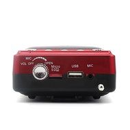 NEWGOOD Portable Mini Voice amplifier Speaker Microphone Megaphone Booster Loudspeaker MP3 player SD TF Card USB... N21