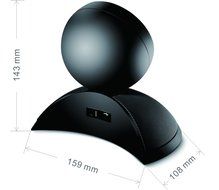 Bluetooth Speaker with Unique Phone Holder and Storage Unit by AcTek, 10W Output Power, 360&deg; Surround Sound, 10... N2