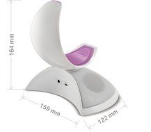 Bluetooth Speaker with Unique Phone Holder and Storage Unit by AcTek, 10W Output Power, 360&deg; Surround Sound, 10... N22
