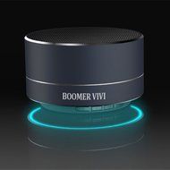 BOOMER VIVI Bluetooth Speakers With Subwoofer B19 Mini Compact Wireless Speaker With LED Light Hi-Fi Quality Sound... N16