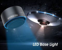 BOOMER VIVI Bluetooth Speakers With Subwoofer B19 Mini Compact Wireless Speaker With LED Light Hi-Fi Quality Sound... N17