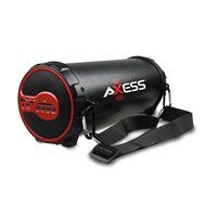 AXESS 2.1 HIFI Bluetooth Speaker with 3&quot; Subwoofer (Red)