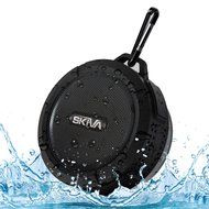 Portable Outdoor and Shower Speaker - Skiva AudioFlow Splashproof Water-resistant Loud (5W) Bluetooth Wireless...
