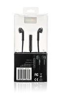 2BOOM Noise Isolating Wired Earbuds Headphones with Microphone and Volume Control Black N5
