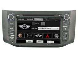 YANGCAN 1024*600 4-core HD 2 din 8&quot; Android 5.1 Car PC Radio DVD GPS Navi for Nissan SYLPHY / B17 2012-2014 With... N4