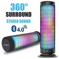 Ultra Portable 10W Wireless Pulse Wirless Bluetooth Portable 4.0 Speaker Dazzle LED Light Powerful Sound Dream...