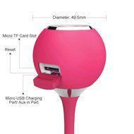 Alienwave Waterproof Wireless Bluetooth Speaker For Portable Outdoor or Shower with Dustproof ShockProof and Microfiber... N4