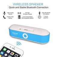 Bluetooth Speakers, IWAVION Portable Wireless Stereo Speaker Built-in Mic FM Radio Super Bass Support Micro TF... N11