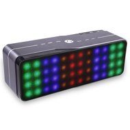 Bluetooth Speaker,Findyouled Portable Wireless Stereo Speaker with Color LED Mode,Hi-Fi Superior Sound(Silver) N7