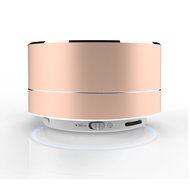 niceEshop(TM) Mini Portable Bluetooth Wireless Speaker Super Bass for Tablet PC MP3 Smartphone, Rose Gold N20