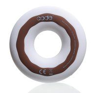 CODE Donut Premium Portable Wireless Bluetooth Speaker with NFC Tag (White, Dual Drivers, Built-in Speakerphone... N2