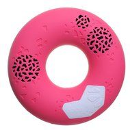CODE Donut Premium Portable Wireless Bluetooth Speaker with NFC Tag (White, Dual Drivers, Built-in Speakerphone... N17