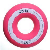 CODE Donut Premium Portable Wireless Bluetooth Speaker with NFC Tag (White, Dual Drivers, Built-in Speakerphone... N18