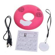 CODE Donut Premium Portable Wireless Bluetooth Speaker with NFC Tag (White, Dual Drivers, Built-in Speakerphone... N21