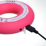 CODE Donut Premium Portable Wireless Bluetooth Speaker with NFC Tag (White, Dual Drivers, Built-in Speakerphone... N23