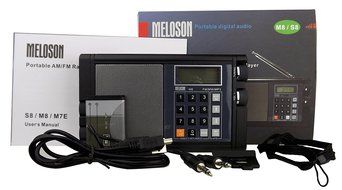Tesslor M8 Rechargeable AM/FM DSP (Digital Signal Processing) Radio, MP3 Player &amp; Portable Speaker with Built-in... N4