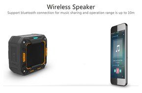 FIIL akx-zoz-z1 Ultra Portable Bluetooth Speaker, Mini Wireless Waterproof/Dustproof Speaker, Perfect for Bike... N4