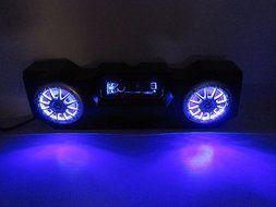 SD 4BBT2RGB -Polaris RZR Stereo System Bluetooth UTV Side by Side (2-6.5" marine speakers) N3