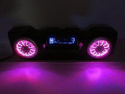 SD 4BBT2RGB -Polaris RZR Stereo System Bluetooth UTV Side by Side (2-6.5" marine speakers) N5