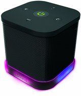 iSound iGlowSound Cube Bluetooth Speaker (black)