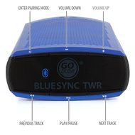 GOgroove BlueSYNC TWR Portable Wireless Bluetooth Tower Speaker &ndash; Works With Phones, Tablets, MP3 Players, &amp; More! N3