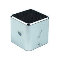 Music Angel Mini Multimedia Speaker Support for Tf Card U-disk Fm Radio Md07u Silver N5