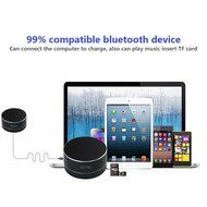 NUTK Bluetooth Speaker, MINI Desk Office Wireless Powerful Sound Portable Speaker with Radio function,USB and... N3