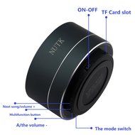 NUTK Bluetooth Speaker, MINI Desk Office Wireless Powerful Sound Portable Speaker with Radio function,USB and... N5