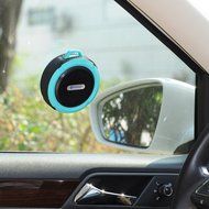 OnlinDo, Mini 5W Power (IPX5 Water Resistant) Waterproof Bluetooth Wireless Speaker w/ Suction Cup &amp; Mic for IOS... N6