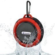 OnlinDo, Mini 5W Power (IPX5 Water Resistant) Waterproof Bluetooth Wireless Speaker w/ Suction Cup &amp; Mic for IOS... N7
