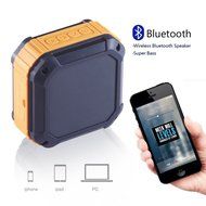 OnlinDo, Mini 5W Power (IPX5 Water Resistant) Waterproof Bluetooth Wireless Speaker w/ Suction Cup &amp; Mic for IOS... N22