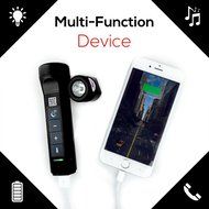 NuTorch 4-in-1 Multi-function LED Torch Super-portable Rechargeable 2600mah Power Bank Bluetooth Speaker W/phone... N4