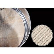 &quot;21cm Sliver Stainless Steel Wire Mesh Flour Sifter Professional Tool&quot; shopping N4