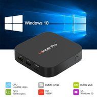 Docooler CX-W8 Pro Smart TV Box Windows 10 Intel Z8300 64 Bit 2GB / 32GB Mini PC 2.4G WiFi &amp; LAN Bluetooth 4.0...