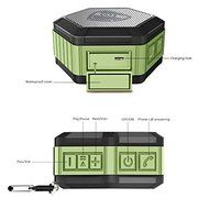 Zettaguard ZS100 Portable Wireless Outdoor Shower Bluetooth 4.0 Speaker with IP67 Waterproof Function N2