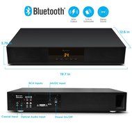 Ematic ESB214 Speaker Base with Built-In Subwoofer and Bluetooth (Black) N2