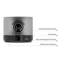 HyperGear Bluetooth/Wireless Speaker for All Smartphones - Retail Packaging - Black N19