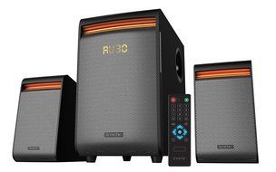 Sykik SP3316BT, Powerful 42W RMS, Wireless Bluetooth Connection. High tech metal grill covers. SD, USB and RCA...