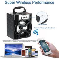 Docooler&reg; Portable Wireless Bluetooth Speaker ultra-long standby time USB &amp;3.5mm FM Radio Subwoofer with TF Card... N5