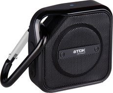 TDK Life On Record A12-2PK Trek Bluetooth Wireless Speaker, 2 Pack (Black) N3