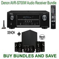 Denon AVRS700W 7.2 Channel Full 4K Ultra HD A/V Receiver with Bluetooth and Wi-Fi + Klipsch HDT-600 Home Theater...