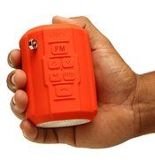 Jarv Big Shot Water Resistant Rugged Bluetooth Speaker with FM radio - Gray N2