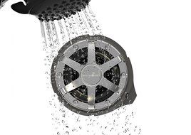 Tech Acoustics IPX Grade Fully Waterproof Outdoor Bluetooth Speaker, Includes Suction Cup for Shower Use
