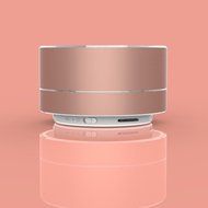 Bluetooth Speaker,Womail FM Hand-free Wireless Portable Speaker Rose Gold N2